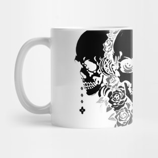 Skulls & Roses Symphony black Mug